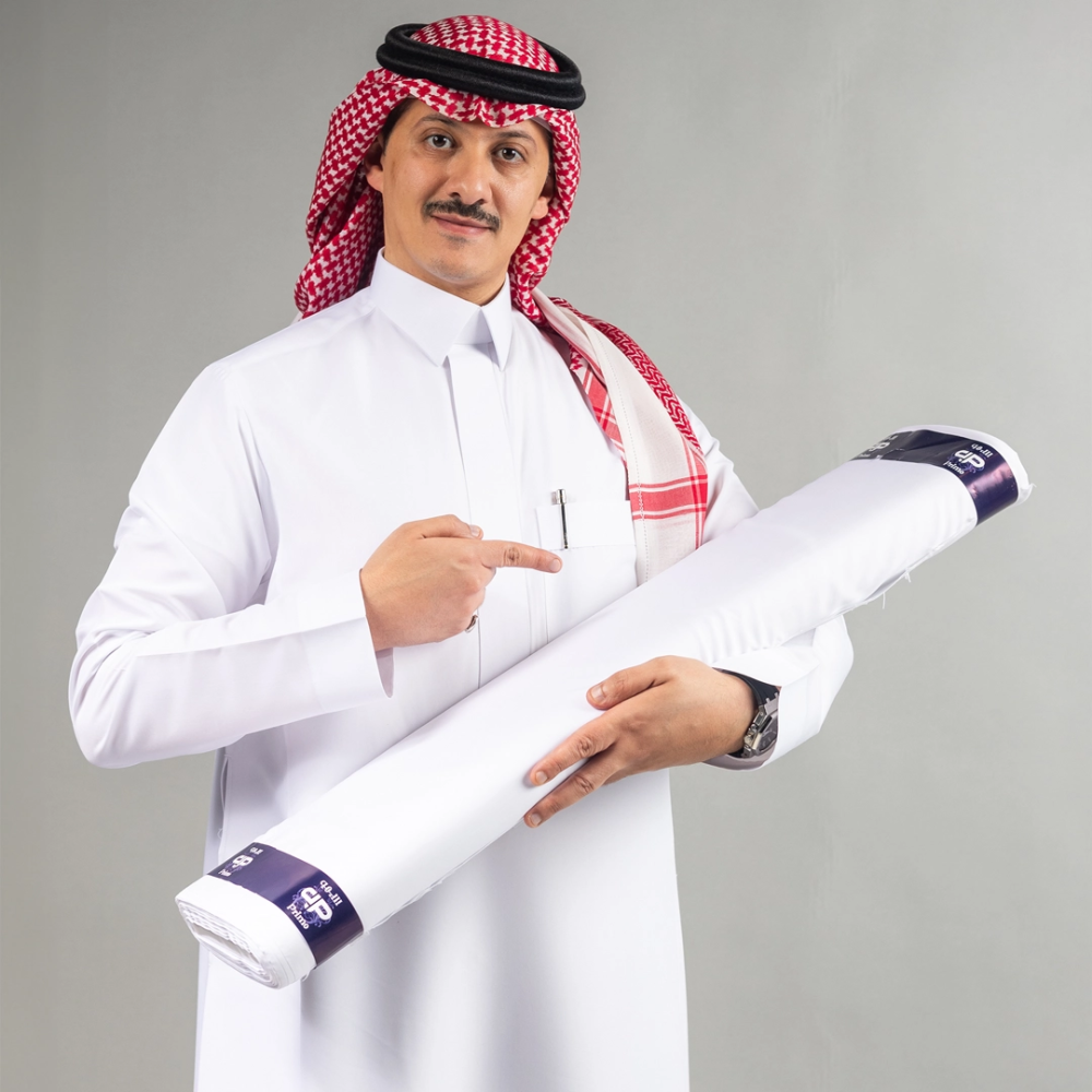 طاقة كوري نص واقف - Korean Semi-Stiff Fabric by Altamimi