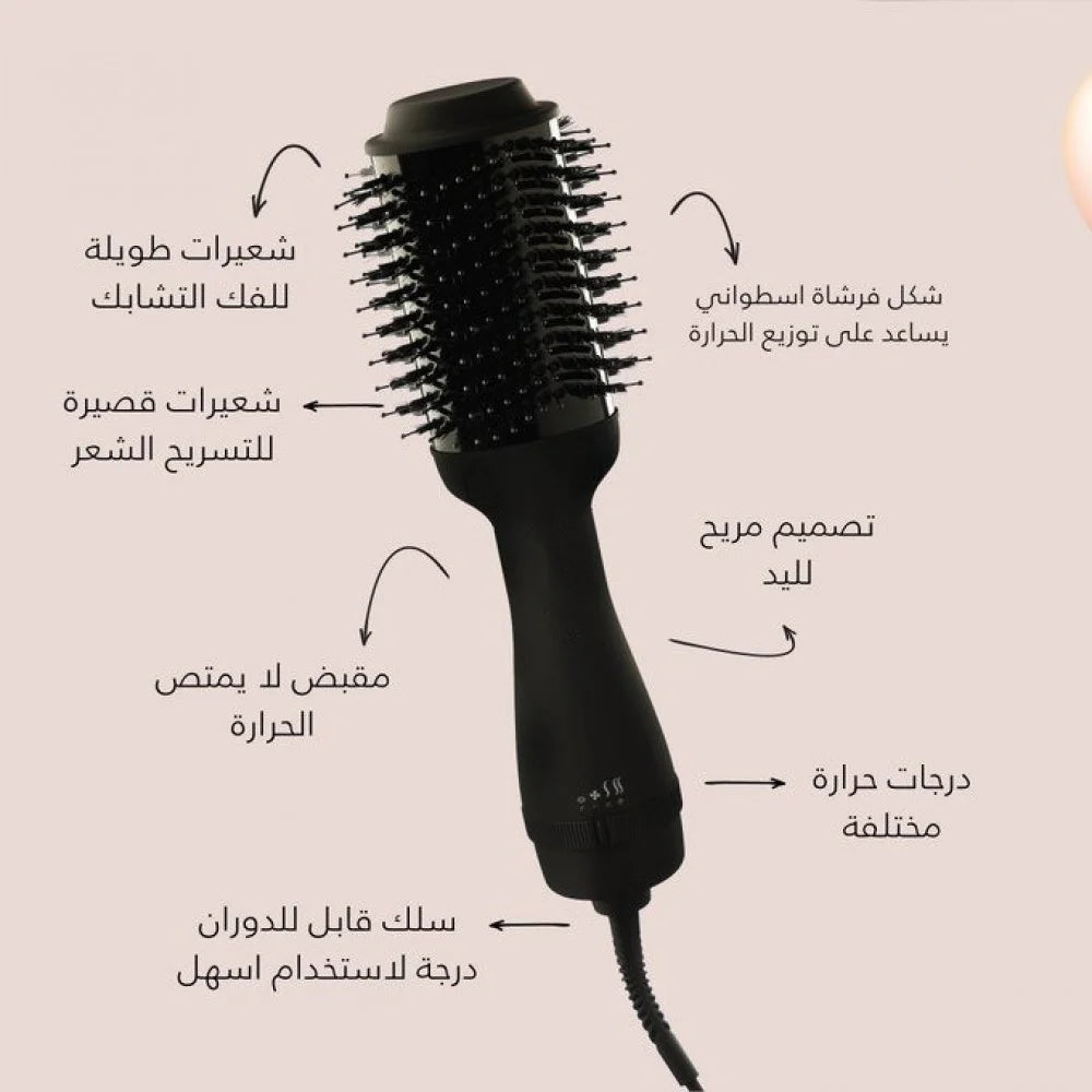 مصفف شعر لابيل ميني برش - Labelle Unique Brush hair styler mini