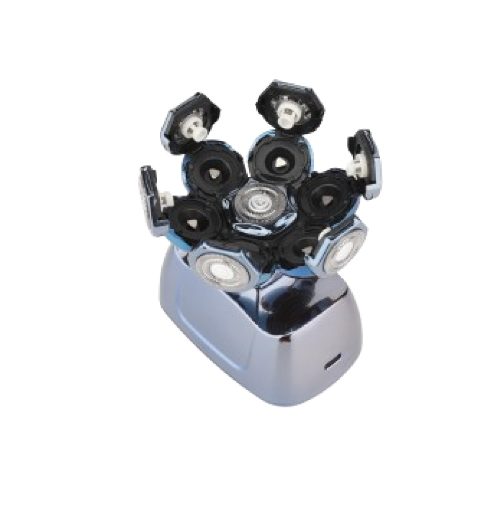 مجموعة مكينة حلاقة شنب للصلع 5 في 1 للرجال الاصدار المطور - SHANAB Electric Head Shavers for Bald Men 5-in-1