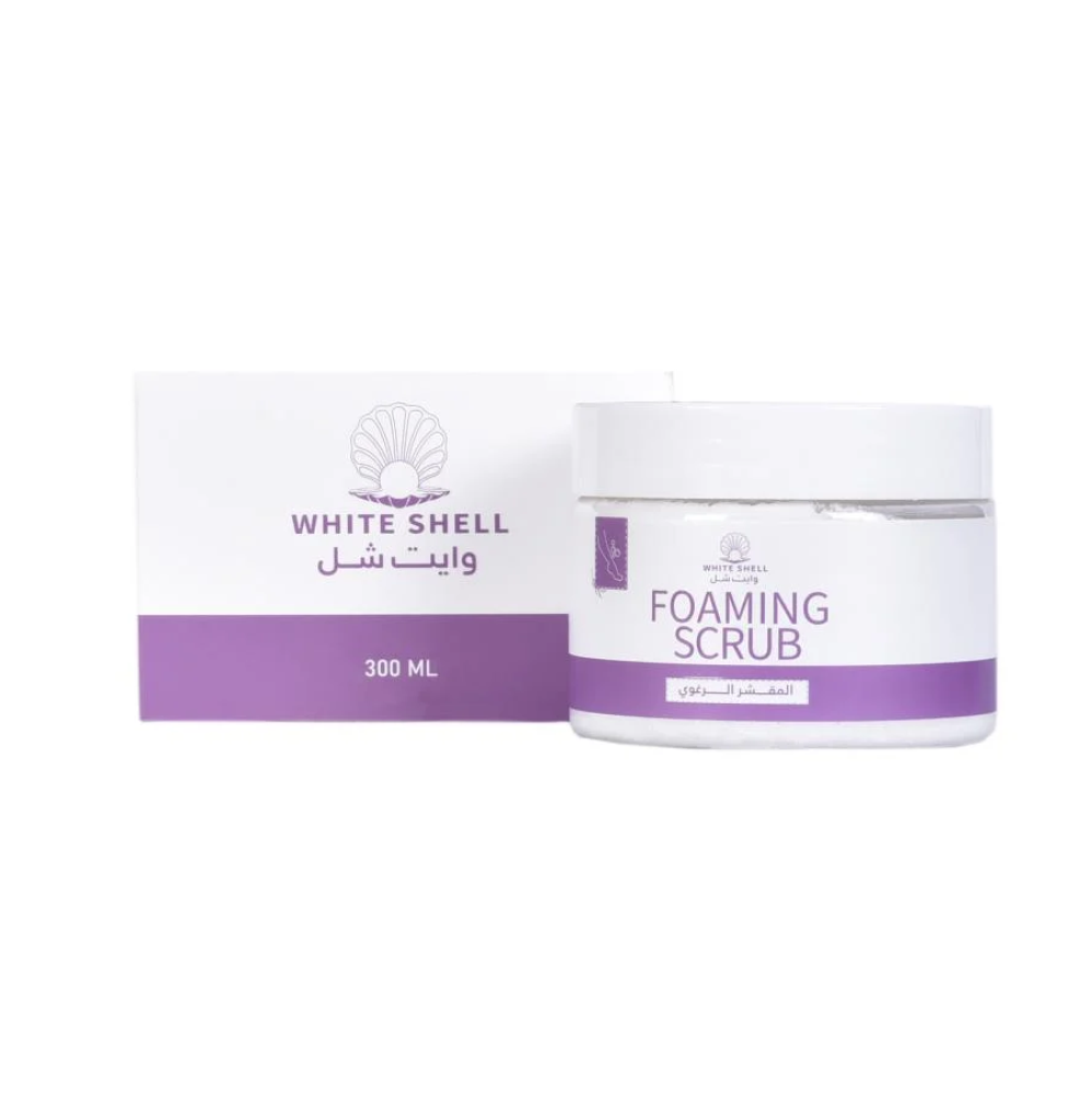 مقشر التفتيح الرغوي وايت شيل - Foaming Scrub White Shell